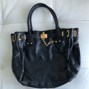 Rachel Zoe black leather purse